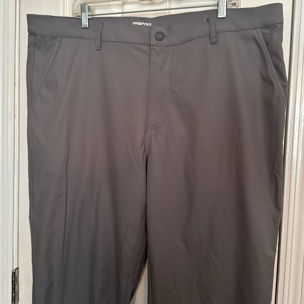 32 Degrees Cool Stretch Performance Gray Trousers… - image 2